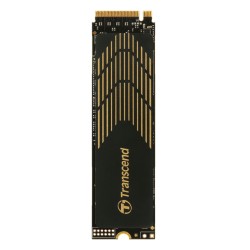 TRANSCEND MTE240S 500GB SSD disk M.2 2280 with Heatsink, PCIe Gen4 x4 NVMe 1.4 (3D TLC), 3800MB/s R, 2800MB/s W