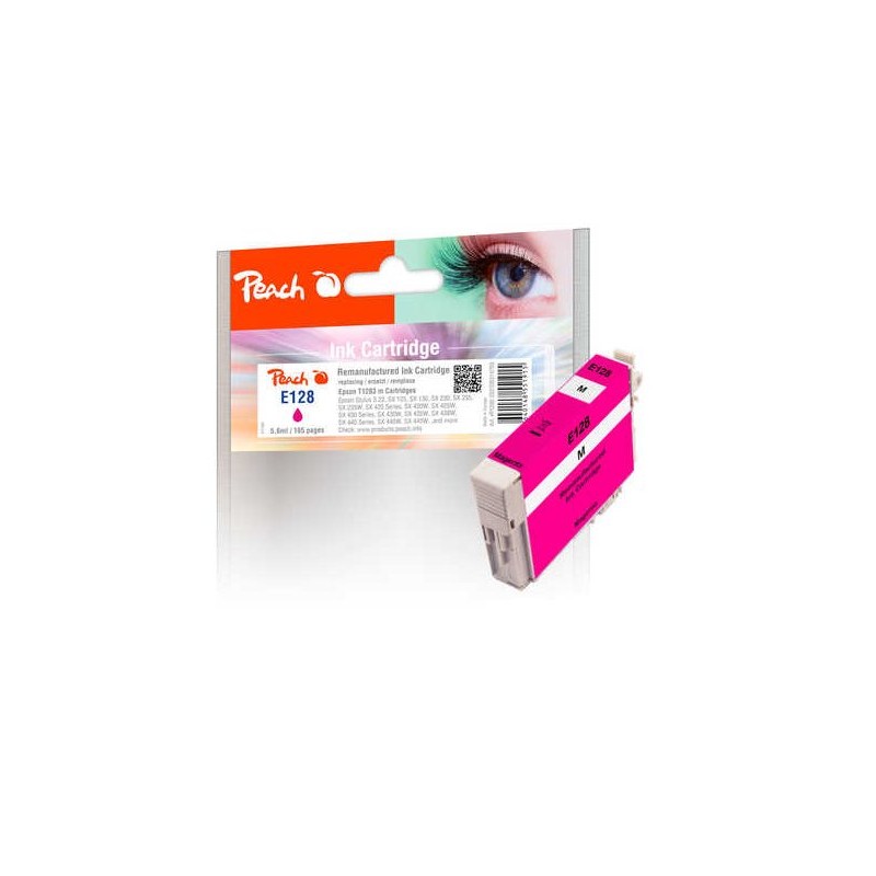 PEACH kompatibilní cartridge Epson T1283, magenta, 5,6 ml