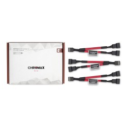 Noctua NA-SYC1 chromax.red - sada 3 ks, červená