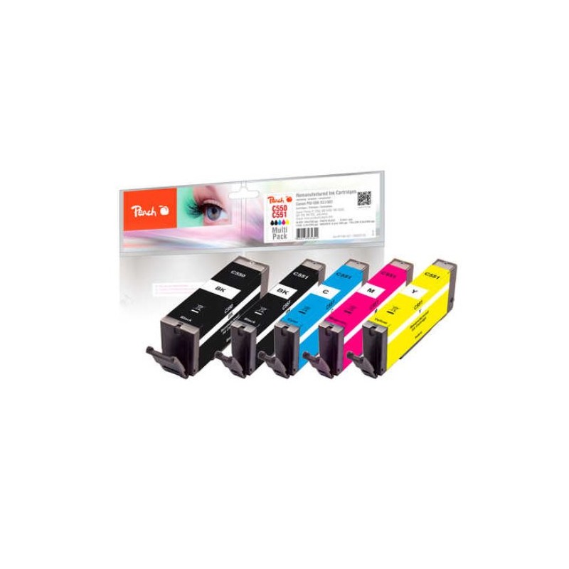 PEACH kompatibilní cartridge Canon PGI-550/CLI-551 MultiPack