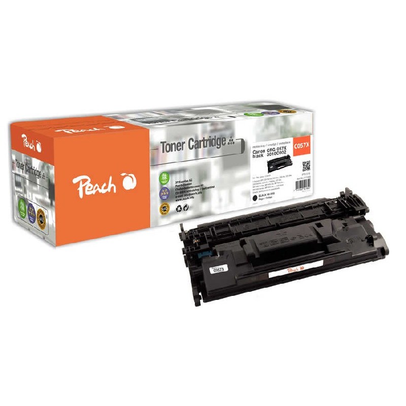 PEACH kompatibilní toner Canon CRG-057H, černá, 10000str.