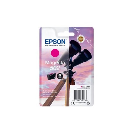 EPSON ink bar Singlepack "Dalekohled" Magenta 502 Ink, BAR 165 stran