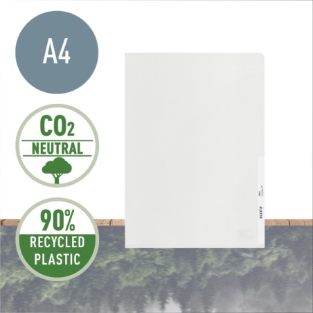 LEITZ Ekologické desky RECYCLE, A4, 140 mic, sáček 25 ks