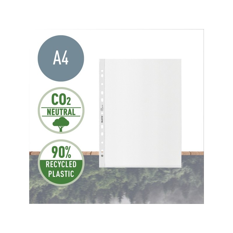 LEITZ Ekologické kapsy RECYCLE, A4, 100 mic, sáček 25 ks