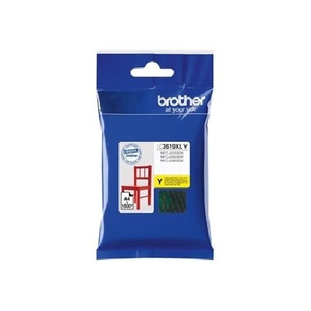 BROTHER INK LC-3619XLY žlutý, yellow - 1300stran, J2330, J3530, J3930