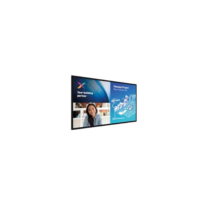 Philips LCD 86" C-Line, 18/7, Android, UHD, touch, Wifi, E-LED, IPS, 350cd/m2, 8ms, 500 000:1, 2x passive pens