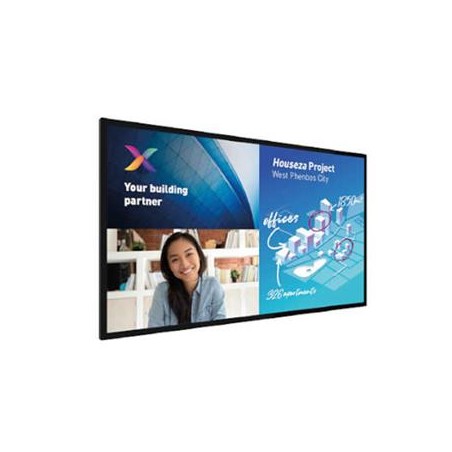 Philips LCD 55" C-Line, 18/7, Android, UHD, touch, Wifi, D-LED, IPS, 350cd/m2, 8ms, 500 000:1, 2x passive pens