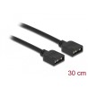 Delock Spojovací kabel RGB, 3 pinový, na 5 V LED RGB / ARGB osvětlení, délka 30 cm
