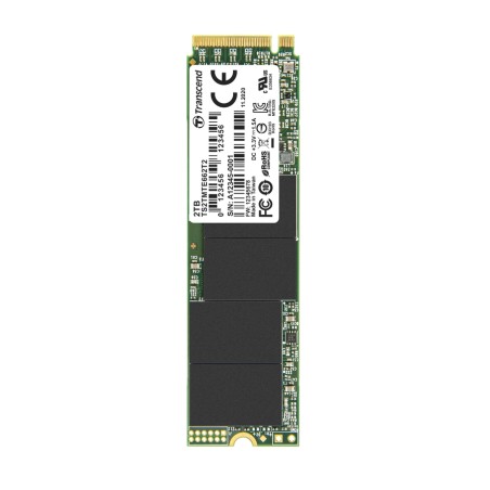 TRANSCEND MTE662T2 2TB 3K P/E SSD disk M.2 2280, PCIe Gen3 x4 NVMe 1.3 (3D TLC), 3500MB/s R, 2700MB/s W, tray balení