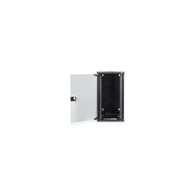 Digitus nástěnná skříňka 254 mm (10 ") 12U 592x312x300 mm, barva černá (RAL 9005)