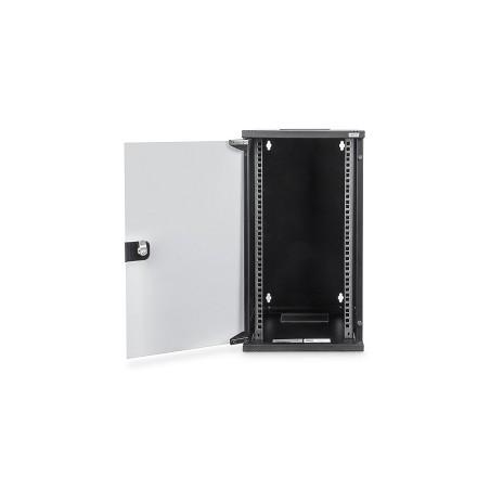 Digitus nástěnná skříňka 254 mm (10 ") 12U 592x312x300 mm, barva černá (RAL 9005)