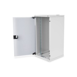 Digitus nástěnná skříňka 254 mm (10 ") 12U 592x312x300 mm, barva šedá (RAL 7035)