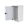 Digitus nástěnná skříňka 254 mm (10 ") 12U 592x312x300 mm, barva šedá (RAL 7035)