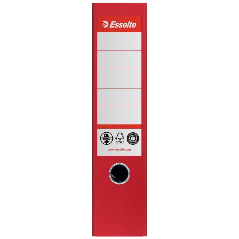 Esselte pákový pořadač No. 1 Co2 neutrální, 75 mm, červená