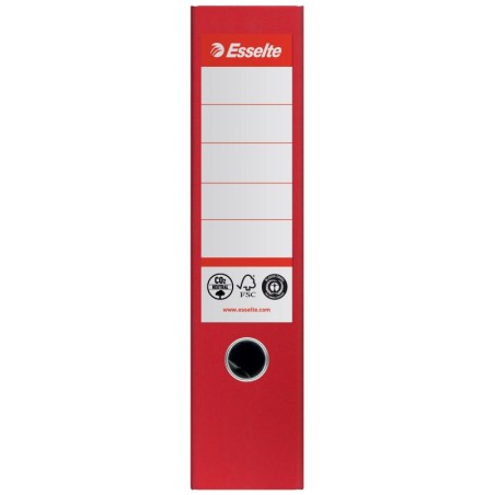 Esselte pákový pořadač No. 1 Co2 neutrální, 75 mm, červená