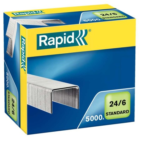 Rapid drátky Standard 24/6, 5000 ks