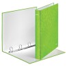 LEITZ Kroužkový pořadač WOW, A4+, 4DR/25mm, zelená