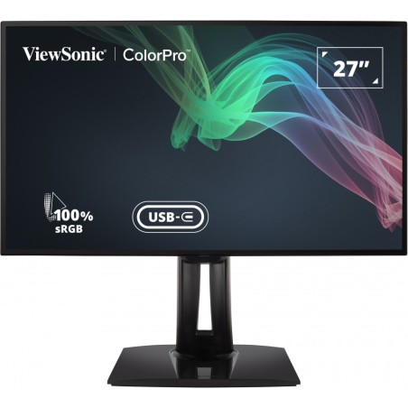 Viewsonic VP2768A-4K 27" IPS 4K 3840x2160/350nits/1000:1/5ms/2xHDMI/DP/USB-C/3xUSB/LAN/VESA/Pivot/Nastavitelný/100%sRGB