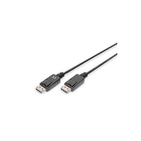 Digitus propojovací kabel DisplayPort, DP M/M, 5,0 m, s blokováním, DP, 1,1 a