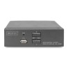 DIGITUS KVM přepínač, 2 porty, dva displeje, 4K, HDMI DS12870