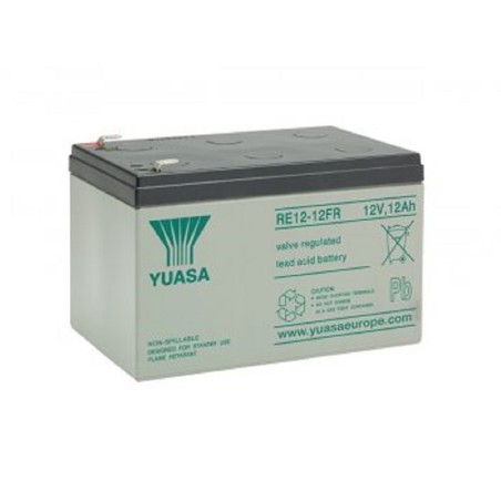 Fukawa YUASA RE12-12FR (12V 12Ah faston F2-6,3mm životnost 6-9let)
