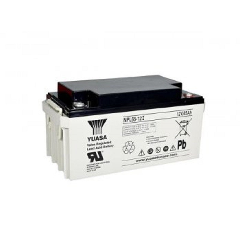 Fukawa YUASA NPL65-12I (12V 65Ah závit M6 životnost 12let)