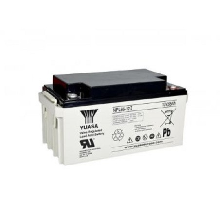Fukawa YUASA NPL65-12I (12V 65Ah závit M6 životnost 12let)