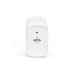 DIGITUS univerzální nabíjecí adaptér, USB-C, 20 W, bílý