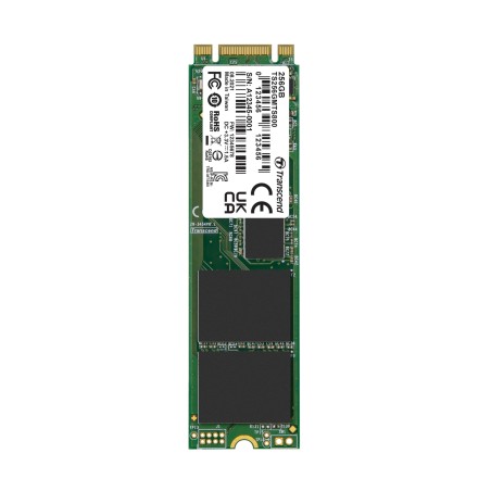 TRANSCEND MTS800 256GB SSD disk M.2 2280, SATA III 6Gb/s (MLC), 530MB/s R, 460MB/s W, tray
