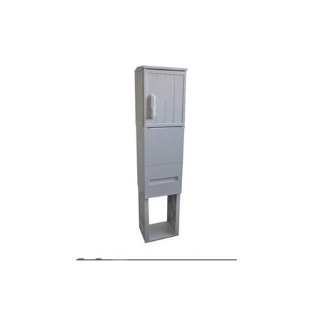 OPTIX Venkovní Optický pilířový rozvaděč (sloupek) 300x1500x250mm, IP44 Sestava
