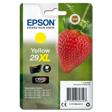 Epson Singlepack Yellow 29XL Claria Home Ink