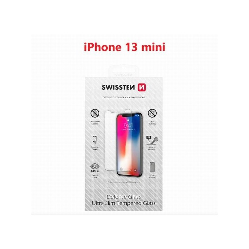 SWISSTEN OCHRANNÉ SKLO APPLE IPHONE 13 mini RE 2,5D