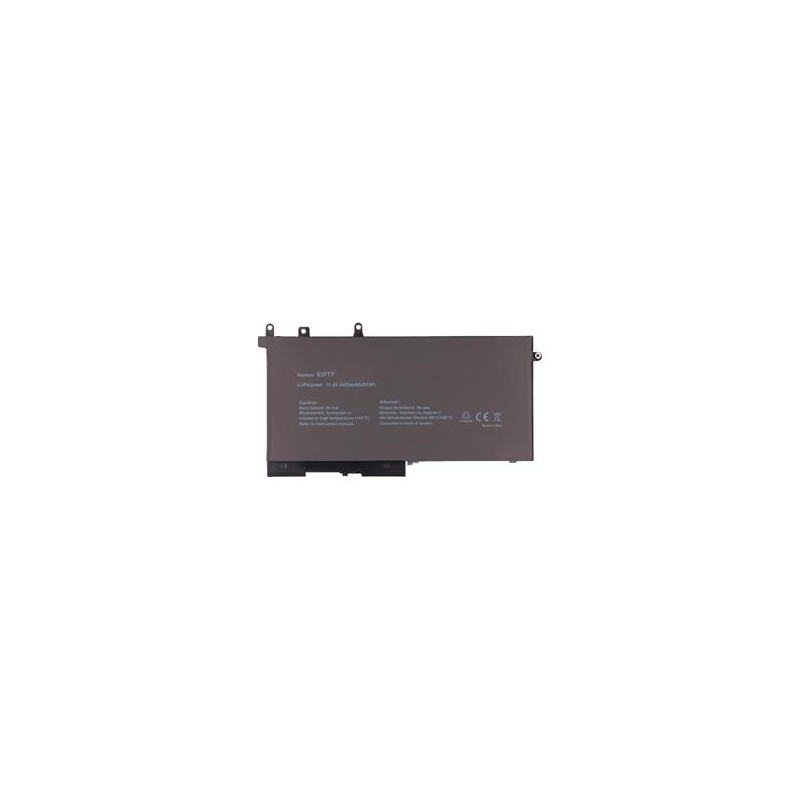 2-Power Dell Latitude E5480 Baterie do Laptopu ( 93FTF D4CMT alternative ) 3 ?lánková Baterie do Laptopu 11,4V 4450mAh