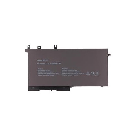 2-Power Dell Latitude E5480 Baterie do Laptopu ( 93FTF D4CMT alternative ) 3 ?lánková Baterie do Laptopu 11,4V 4450mAh
