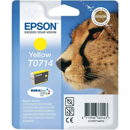 EPSON ink bar Singlepack Yellow T0714 DURABrite Ultra Ink (5,5 ml)
