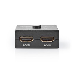 Nedis VSWI3482AT | HDMI Přepínač |3 Porty | 1x vstup HDMI / 2x vstup HDMI | 1x výstup HDMI / 2x výstup HDMI | 4K@60Hz |