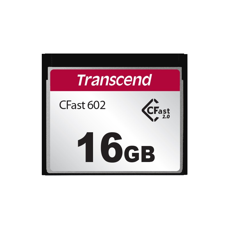 Transcend 16GB CFast 2.0 CFX602 paměťová karta (MLC)