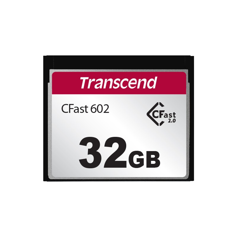 Transcend 32GB CFast 2.0 CFX602 paměťová karta (MLC)