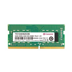 Transcend paměť 8GB SODIMM DDR4 3200 1Rx8 1Gx8 CL22 1.2V
