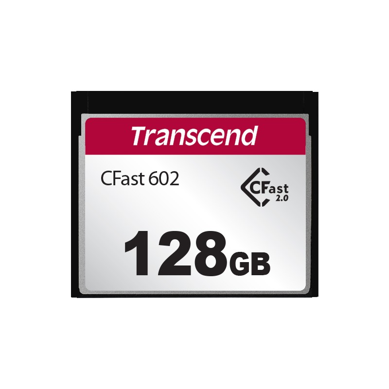 Transcend 128GB CFast 2.0 CFX602 paměťová karta (MLC)