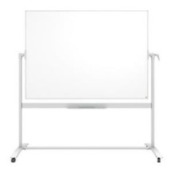 Nobo mobilní magnetická smaltovaná tabule Nano Clean 1500 x 1200 mm