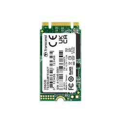 TRANSCEND MTE452T 256GB 3K P/E SSD disk M.2 2242, PCIe Gen3 x2 NVMe 1.3 (3D TLC), 1700MB/s R, 1250MB/s W