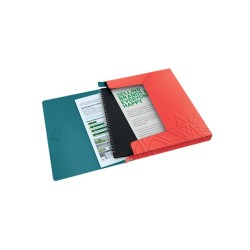 LEITZ Box na dokumenty UrbanChic PP, A4, červená