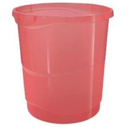 Esselte Odpadkový koš Colour'Breeze, 14 l, korálová