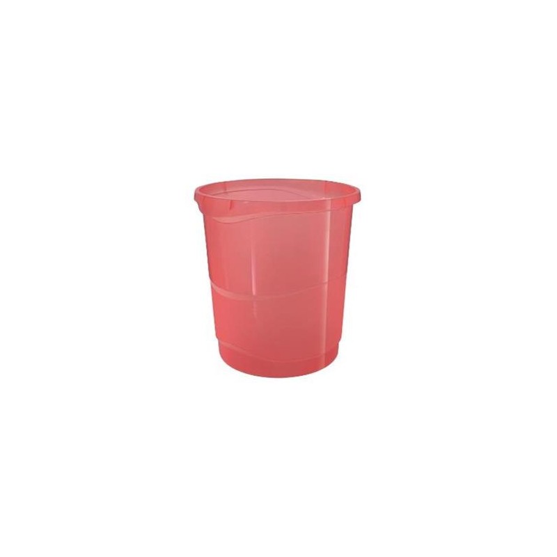 Esselte Odpadkový koš Colour'Breeze, 14 l, korálová