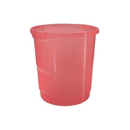 Esselte Odpadkový koš Colour'Breeze, 14 l, korálová