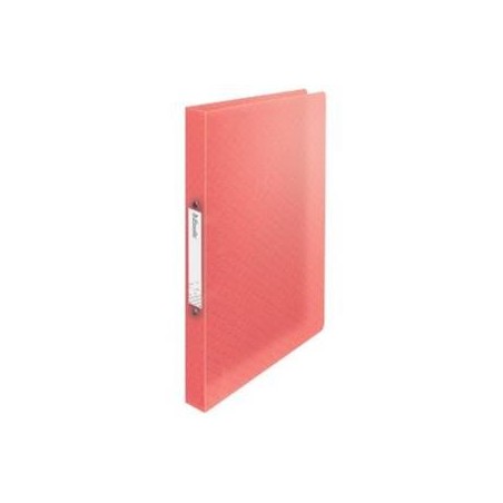Esselte desky s 2kroužkovým mechanismem Colour'Breeze, korálová