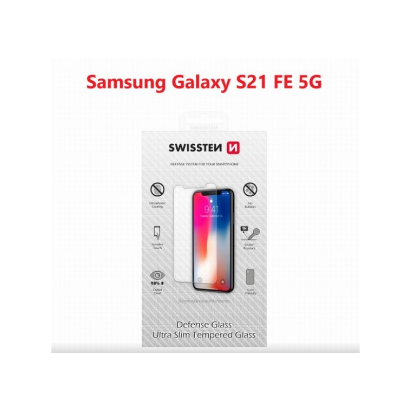 Swissten ochranné Sklo Samsung Galaxy S21 FE 5G RE 2,5D