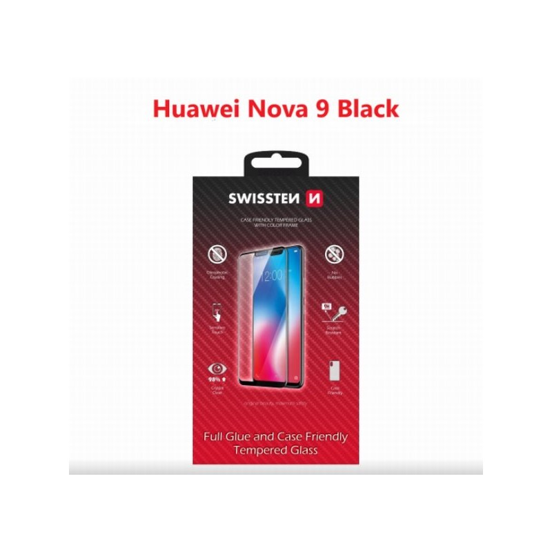 Swissten ochranné Sklo Huawei Nova 9 černé