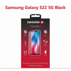 Swissten ochranné Sklo Samsung S901B Galaxy S22 5G černé